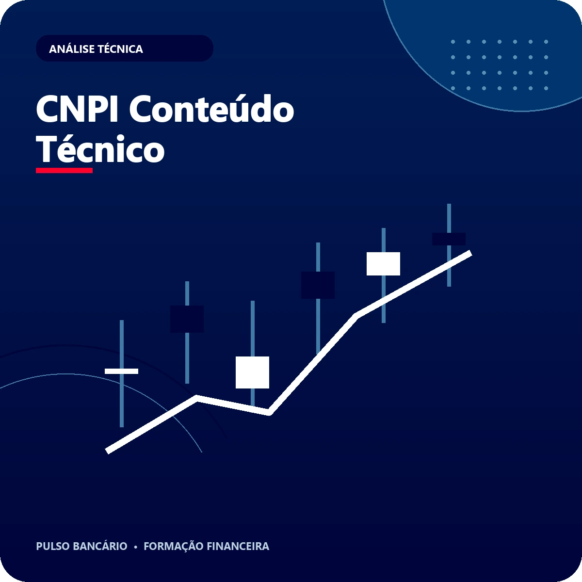 Arte editorial do curso CNPI Conteúdo Técnico