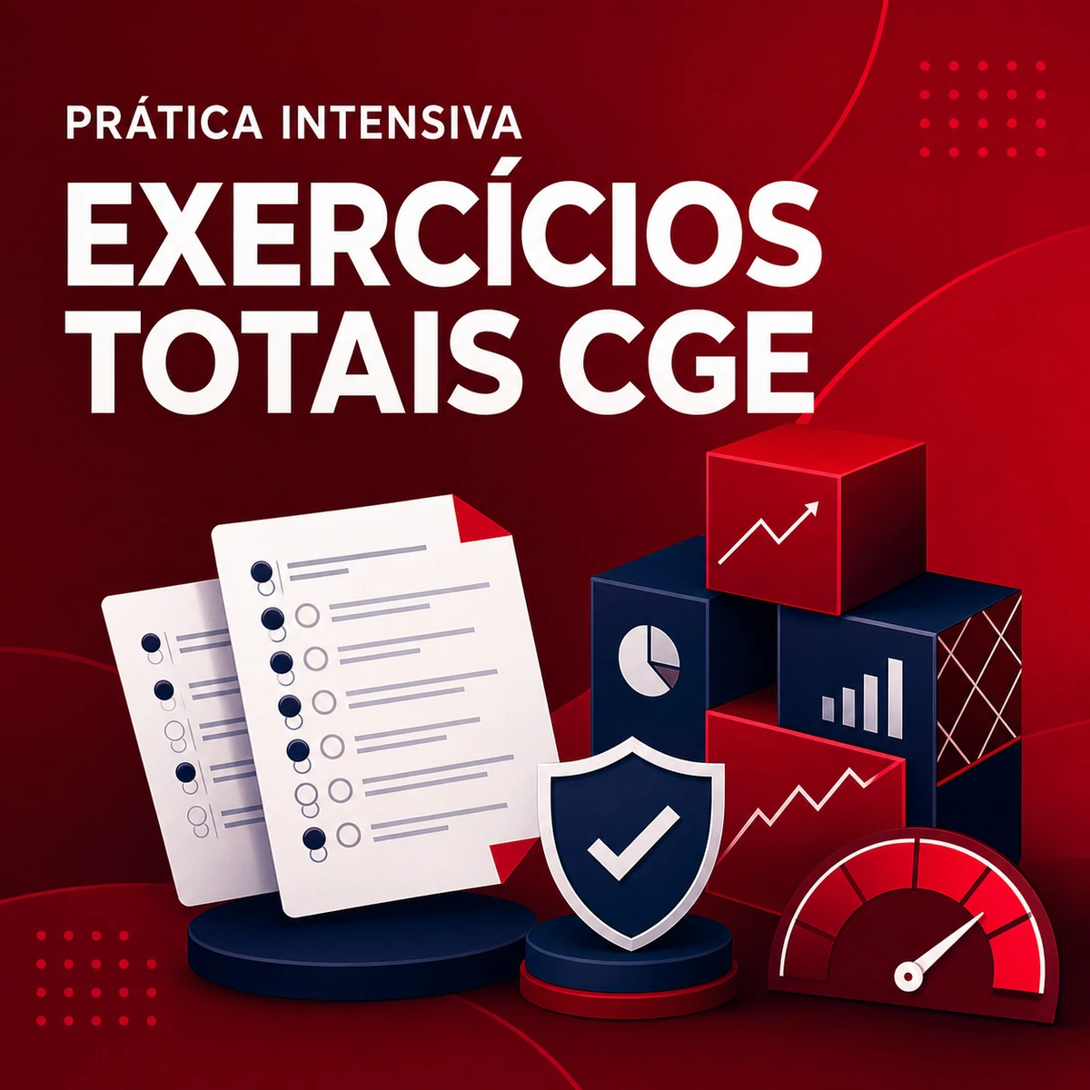 Card completo do curso Exercícios Totais CGE