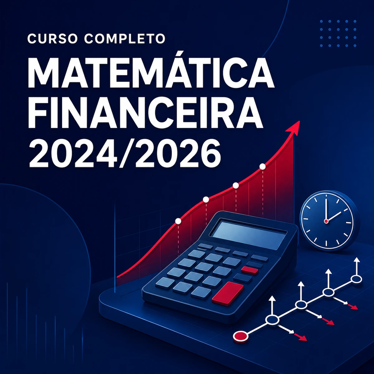 Card completo do curso Matemática Financeira 2024/2026